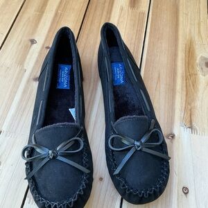 Arizona Jean Company Women's Black Moccasins
